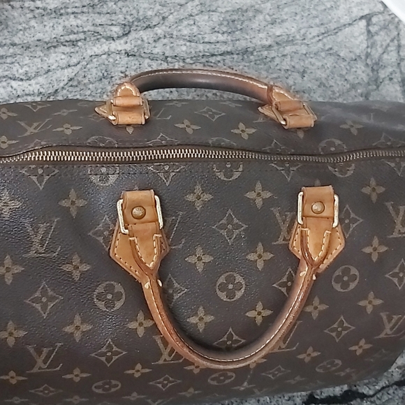 Louis Vuitton speedy 35 monogram AUTHENTIC, - Picture 6 of 6